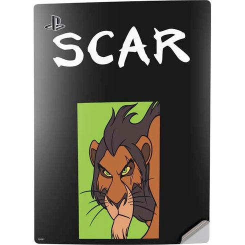 Disney Villains Scar PS5 Digital Edition Console Skin