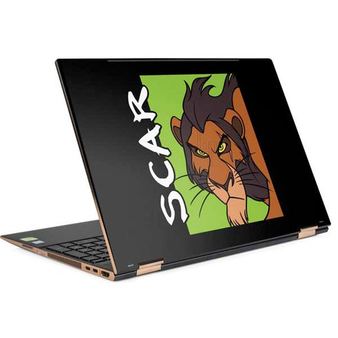 Disney Villains Scar HP Spectre Skin