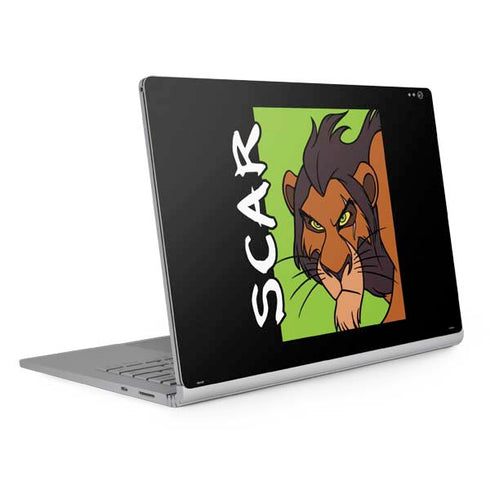 Disney Villains Scar Surface Book 2 13.5in Skin