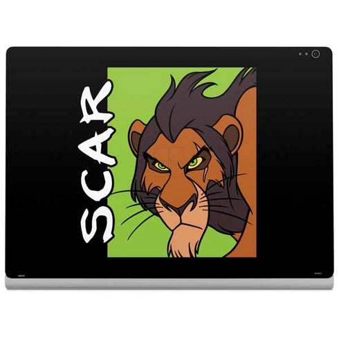 Disney Villains Scar Surface Book 2 13.5in Skin