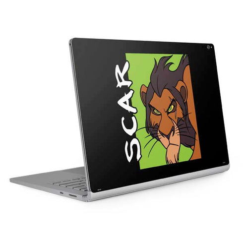 Disney Villains Scar Surface Book 2 15in Skin