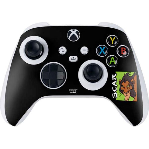 Disney Villains Scar Xbox Series S Controller Skin