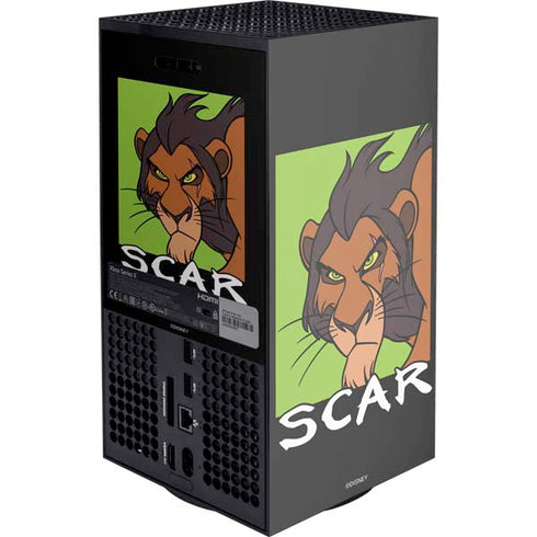 Disney Villains Scar Xbox Series X Console Skin