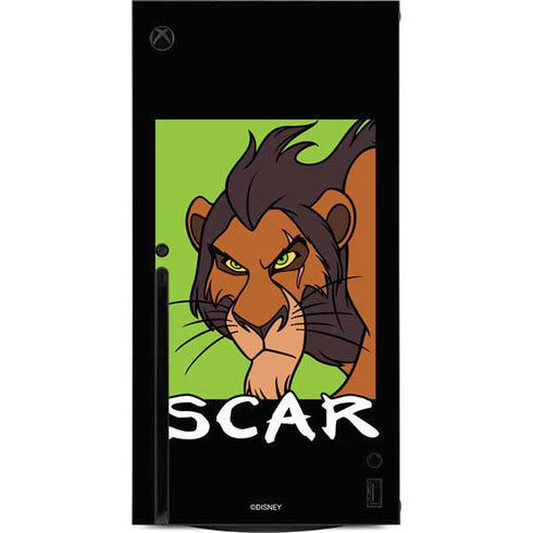 Disney Villains Scar Xbox Series X Console Skin