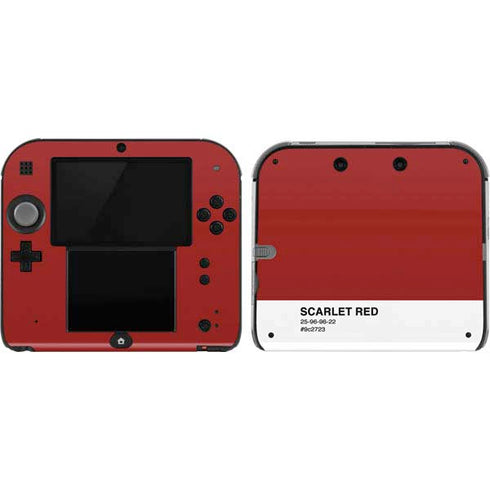 Scarlet Red Nintendo 2DS Skin
