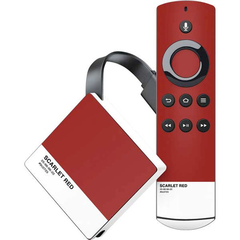 Scarlet Red Amazon Fire TV Skin