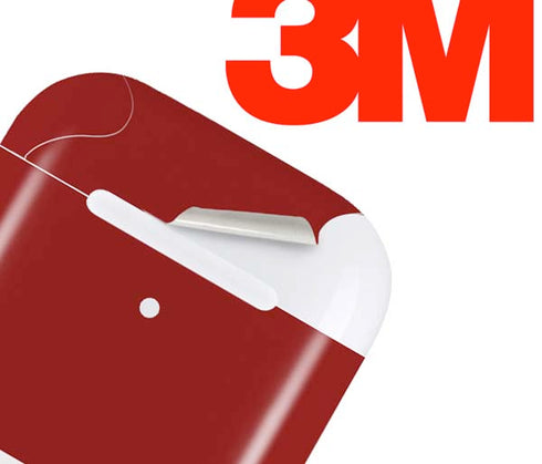Scarlet Red Apple AirPods 2 Skin