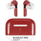 Scarlet Red Apple AirPods Pro Skin