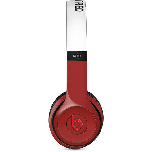 Scarlet Red Beats Solo 2 Wireless Skin