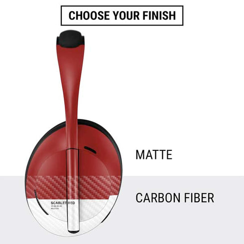 Scarlet Red Bose Noise Cancelling Headphones 700 Skin