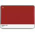 Scarlet Red HP Chromebook Skin