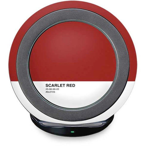 Scarlet Red Fast Charge Wireless Charging Stand Skin