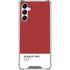 Scarlet Red Galaxy A15 5G Clear Case