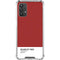 Scarlet Red Galaxy A32 5G Clear Case