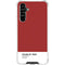 Scarlet Red Galaxy A54 5G Clear Case