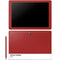 Scarlet Red Galaxy Book 12in Skin