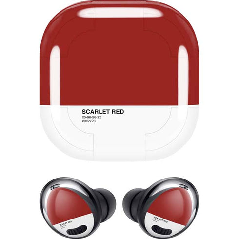 Scarlet Red Galaxy Buds Pro Skin