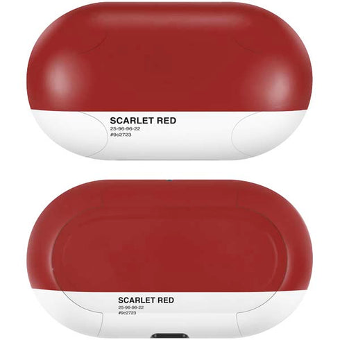 Scarlet Red Galaxy Buds Skin