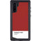 Scarlet Red Galaxy Note 10 Waterproof Case