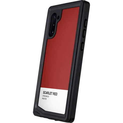 Scarlet Red Galaxy Note 10 Waterproof Case