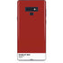 Scarlet Red Galaxy Note 9 Skin