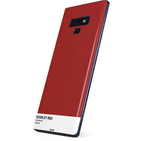 Scarlet Red Galaxy Note 9 Skin