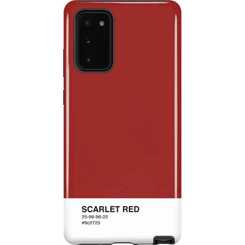 Scarlet Red Galaxy Note20 5G Pro Case
