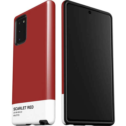 Scarlet Red Galaxy Note20 5G Pro Case