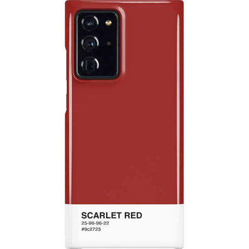 Scarlet Red Galaxy Note20 Ultra 5G Lite Case