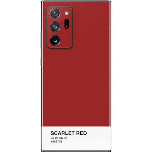 Scarlet Red Galaxy Note20 Ultra 5G Skin
