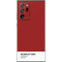 Scarlet Red Galaxy Note20 Ultra 5G Skin