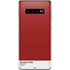 Scarlet Red Galaxy S10 Plus Skin