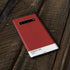 Scarlet Red Galaxy S10 Plus Skin