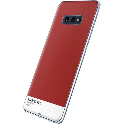 Scarlet Red Galaxy S10e Skin