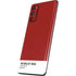 Scarlet Red Galaxy S20 Fan Edition Skin