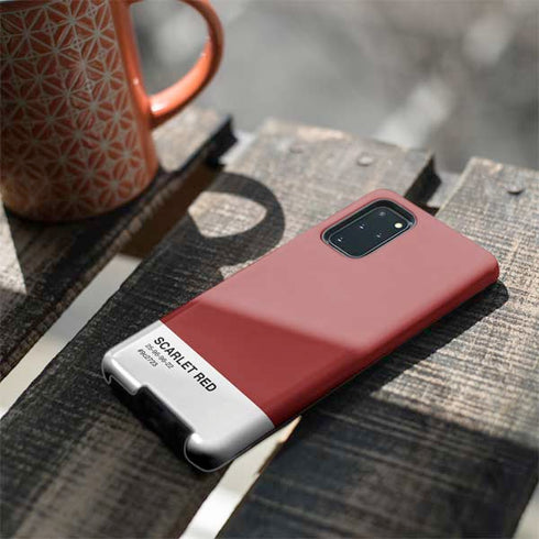 Scarlet Red Galaxy S20 Plus Pro Case