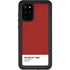Scarlet Red Galaxy S20 Plus Waterproof Case