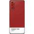 Scarlet Red Galaxy S20 Skin