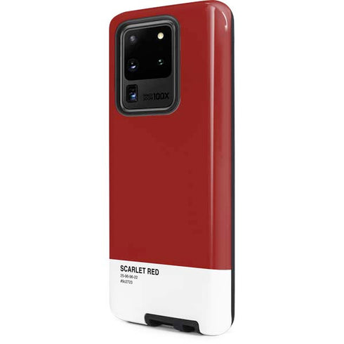 Scarlet Red Galaxy S20 Ultra 5G Pro Case