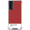 Scarlet Red Galaxy S21 5G Clear Case