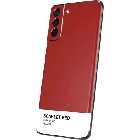 Scarlet Red Galaxy S21 5G Skin