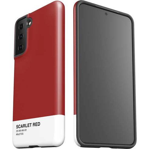Scarlet Red Galaxy S21 FE Pro Case