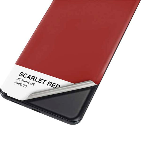 Scarlet Red Galaxy S21 Plus 5G Skin