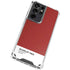 Scarlet Red Galaxy S21 Ultra 5G Clear Case