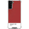 Scarlet Red Galaxy S22 Plus Clear Case