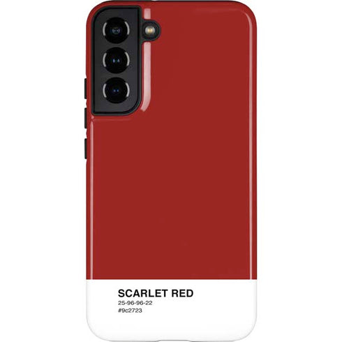 Scarlet Red Galaxy S22 Plus Pro Case