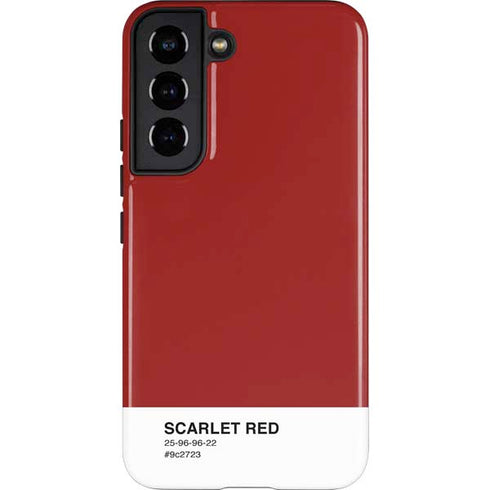 Scarlet Red Galaxy S22 Pro Case