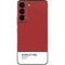 Scarlet Red Galaxy S22 Skin
