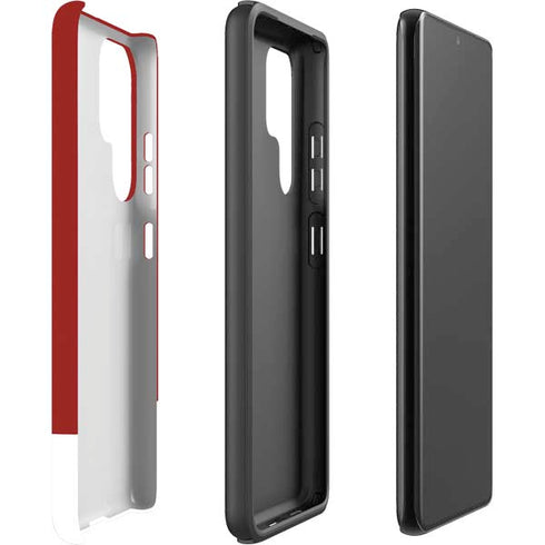 Scarlet Red Galaxy S22 Ultra Pro Case