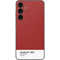 Scarlet Red Galaxy S23 FE Skin